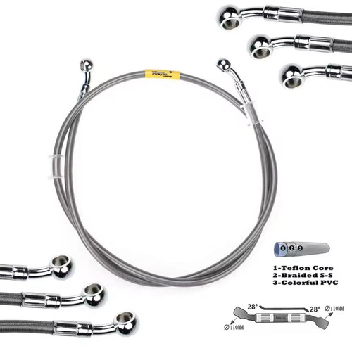Tubo freno treccia - tubo,
