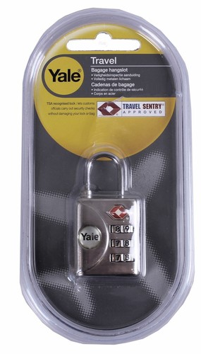 Yale tsa valigia - yale, argento