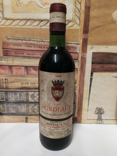Vino 1966 bordeaux bertal - vino, c