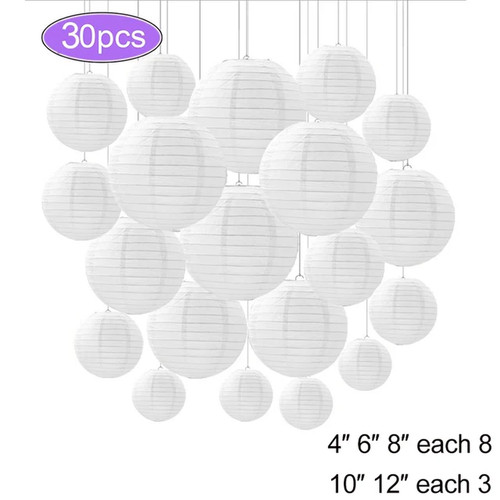 5cm carta lanterne set - carta,