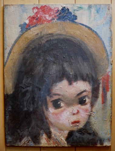 Big eyed girl - eyed, style