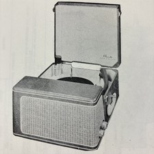 Giradischi Phonola 1957 655 855 Filo Schema Riparazione Manuale Sam Fotofatto