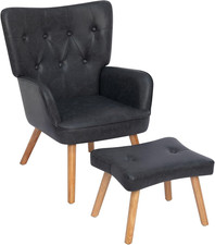 Poltrona Con Poggiapiedi