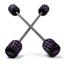 4x tamponi ruota universali personalizzabili con barre filettate incluse | 3DLab