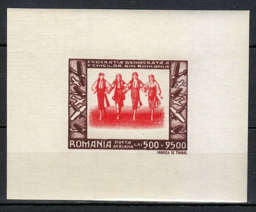 Romania 1946 mnh block - mnh, 35