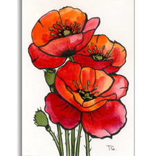 Acquerello originale ACEO -
