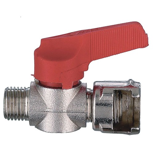 Rubinetto linea con dado - di,