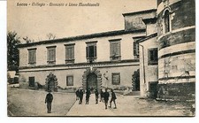 1929 Lucca Collegio Giannasio Liceo Macchiavelli Guller Viareggio FP B/N VG ANIM