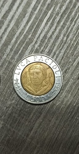 500 lire commemorative - lire, rare