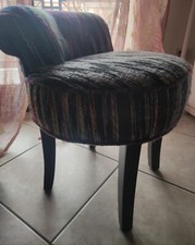 Sedia Pouf Poggiapiedi Seduta Imbottita Multicolor