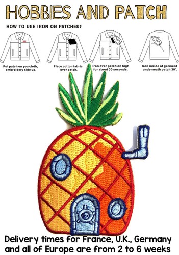Patch casa ananas spongebob - patch,