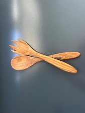Set insalatiera in legno di