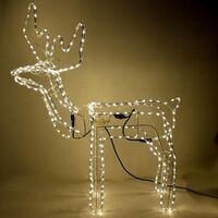 Renna con illuminazione led - renna,