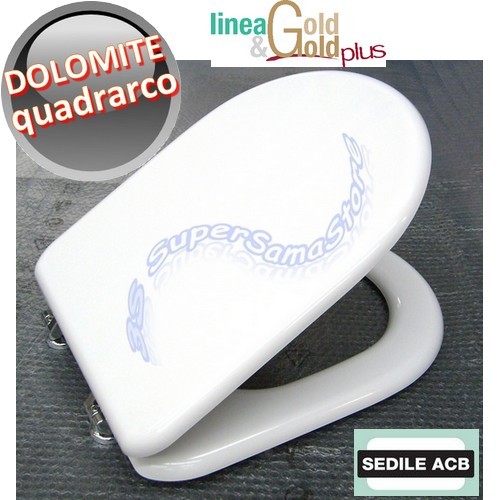 Sedile per quadrarco - sedile, wc