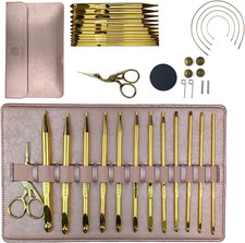 Set Di 12 Uncinetti Tunisini