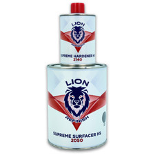 Lion Fondo Auto Primer per Carrozzeria Anticorrosivo 2050 Grigio Scuro