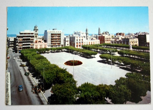 Cartolina monopoli bari piazza - monopoli,