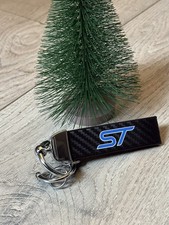 Portachiavi stile pelle fibra