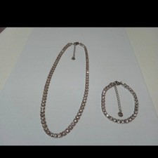 Parure collana e bracciale