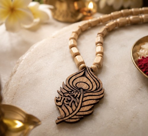 Collana tulsi mala con - mala,