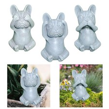 Statua di Bulldog francese