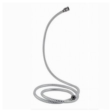 TUBO LACCIO FLESSIBILE DOCCIA BIFLEX CROMO BIANCO UNIVERSALE LUNGHEZZA 2MT 69226