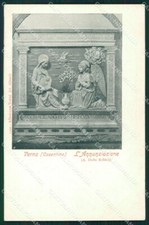 Arezzo Verna Della Robbia Alterocca 1230 cartolina XB5585