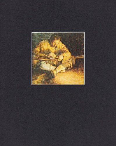 Quadro arte western stampa