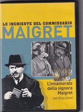 LE INCHIESTE COMMISSARIO MAIGRET L' INNAMORATO DELLA SIGNORA MAIGRET DVD M08716
