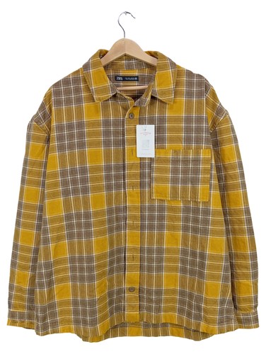 Zara camicia uomo gialla - camicia,