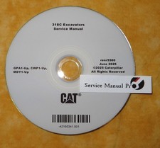 RENR5580 CAT 318C Escavatore