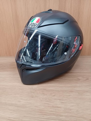 Agv matte black helmet - agv,