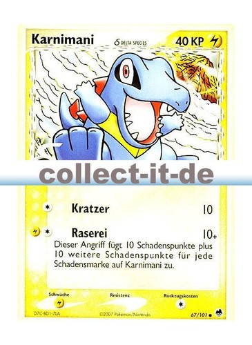 Pokemon 101 karnimani - pokemon,