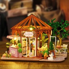 Casa modello giocattolo fai da te West Timoka 3D puzzle in legno casa delle bambole per adulti regalo