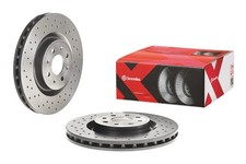 2 dischi freno anteriori Brembo per Fiat Grande Punto (199) 305 mm 09.8004.7 X