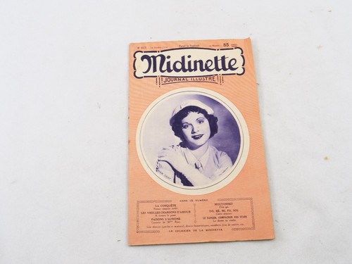 Midinette journal illustré - midinette,