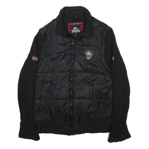 Giacca uomo lonsdale nera - giacca,