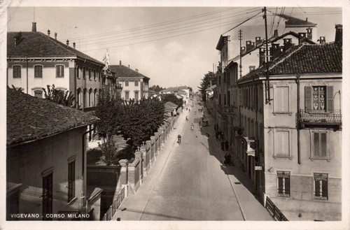 Pavia vigevano corso milano - milano, f