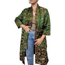 Giacca Vintage Cinese Lunga