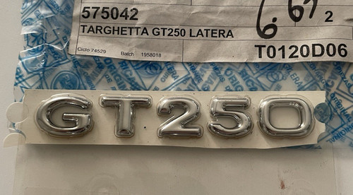 Targhetta laterale per piaggio - targhetta,
