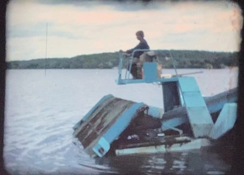 Lake weed harvester - “lake,