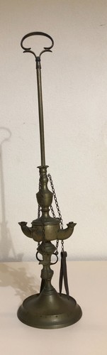 Lume olio vintage ottone - lume,