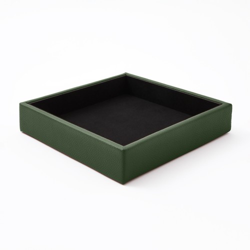 Svuotatasche pelle verde - svuotatasche,
