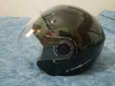 A-Pro ECE 2205 Casco Omologato per Moto/Scooter - L, Nero Opaco