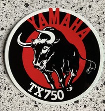 Vecchio adesivo Yamaha TX 750
