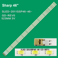 KIT 4 BARRE STRIP 46 LED TV