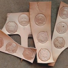 Stampo per timbri in pelle