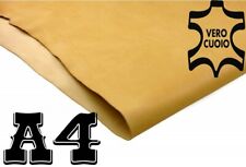 PELLE CUOIO DA LAVORARE FORMATO A4 VARI SPESSORI E COLORI PELLAMI AL PEZZO 
