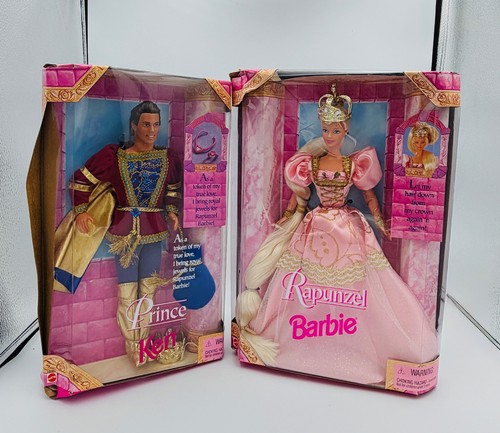 Set vintage mattel rapunzel - set,
