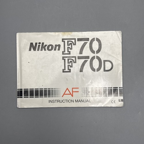 Nikon f70 f70d - f70,